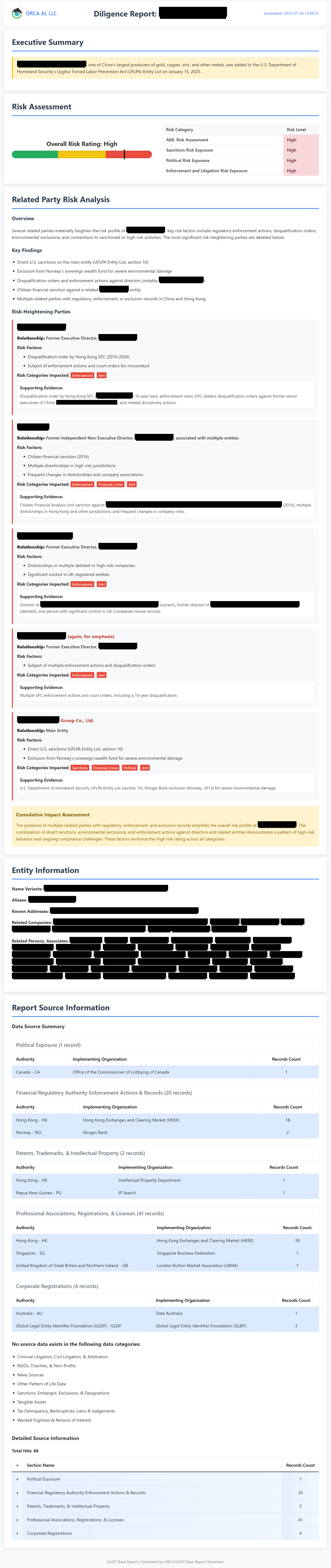 ORCA AI Enhanced Diligence Report - Full Size